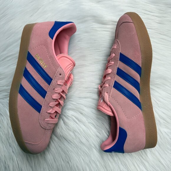 Adidas Gazelle Low Mens Sportswear Shoes Pink JI2077 NEW Size 10.5 - Picture 4 of 4